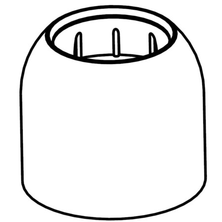 Pfister Pfister Sleeve Dome Cap Ss 941-067S